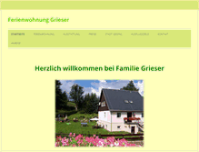 Tablet Screenshot of fewo-grieser.de